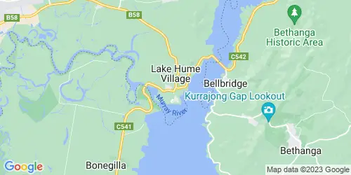Lake Hume Village crime map