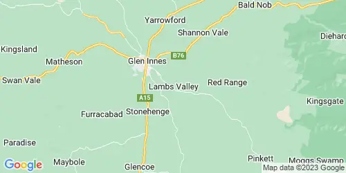 Lambs Valley (Glen Innes Severn) crime map