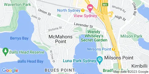 Lavender Bay crime map