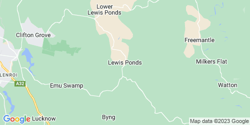 Lewis Ponds crime map