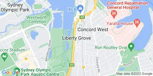 Liberty Grove crime map