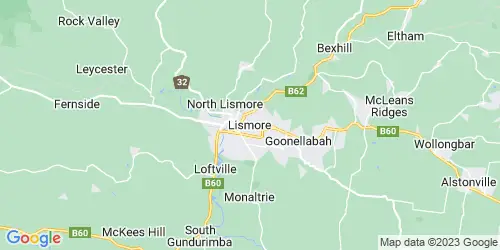 Lismore (NSW) crime map