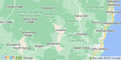 Lowanna crime map