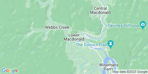 Lower Macdonald crime map