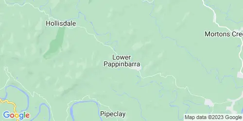 Lower Pappinbarra crime map