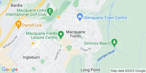 Macquarie Fields crime map