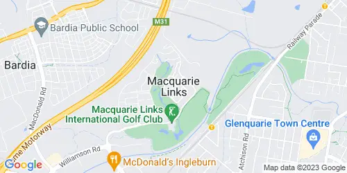 Macquarie Links crime map