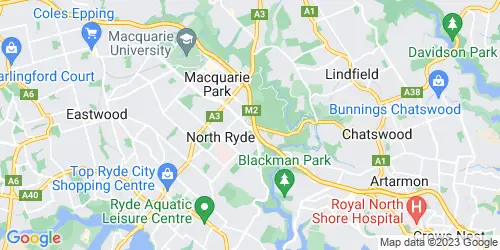 Macquarie Park crime map
