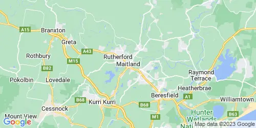 Maitland (NSW) crime map