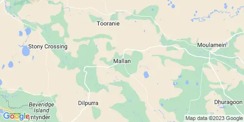 Mallan crime map