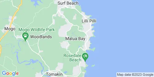 Malua Bay crime map