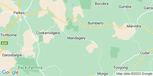 Mandagery crime map