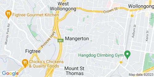 Mangerton crime map
