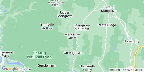 Mangrove Creek crime map