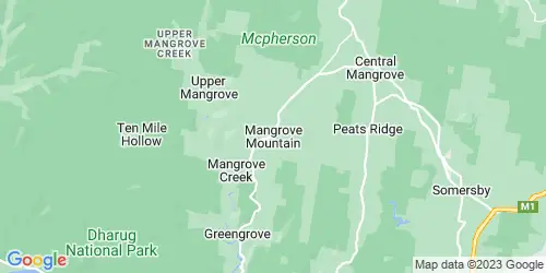 Mangrove Mountain crime map