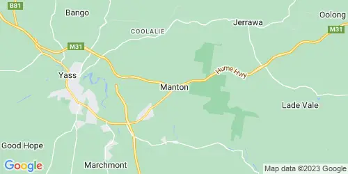 Manton crime map