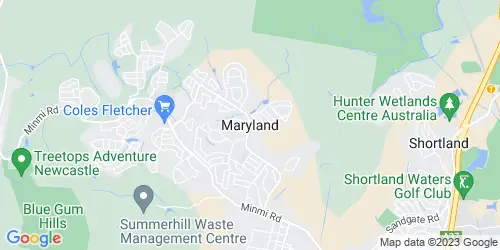 Maryland (Newcastle) crime map