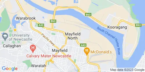 Mayfield North crime map