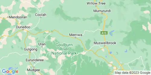 Merriwa crime map