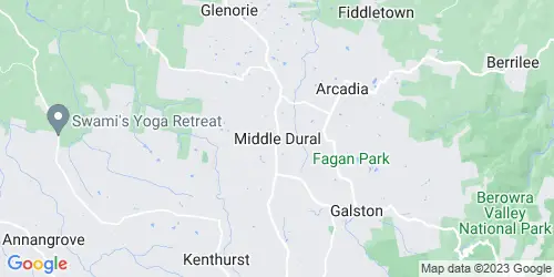 Middle Dural crime map