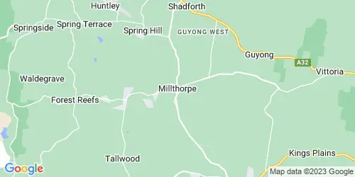 Millthorpe crime map
