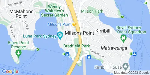 Milsons Point crime map