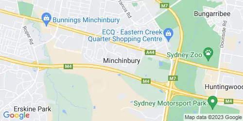 Minchinbury crime map