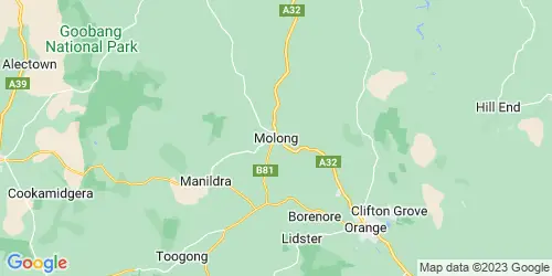 Molong crime map
