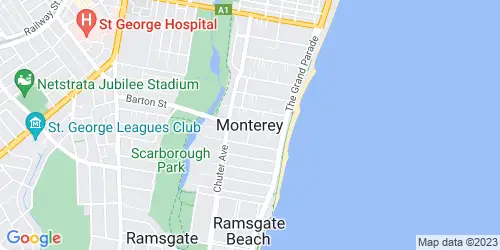 Monterey crime map