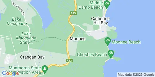 Moonee crime map