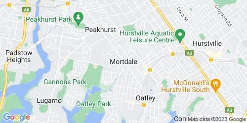Mortdale crime map