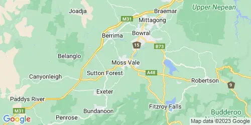 Moss Vale crime map