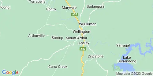 Mount Arthur crime map