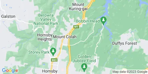 Mount Colah crime map
