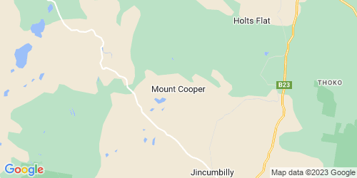 Mount Cooper crime map