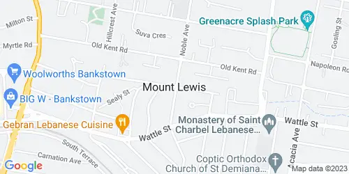 Mount Lewis crime map