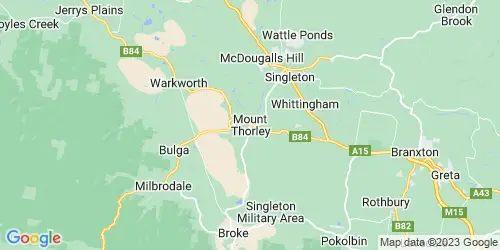 Mount Thorley crime map