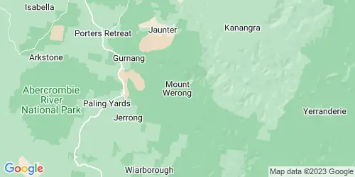 Mount Werong crime map