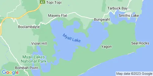 Myall Lake crime map