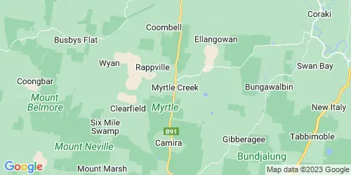 Myrtle Creek crime map