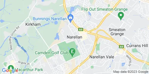 Narellan crime map