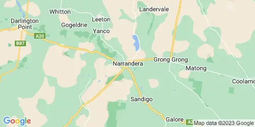 Narrandera crime map