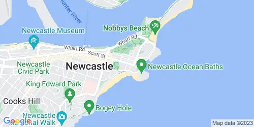 Newcastle East crime map