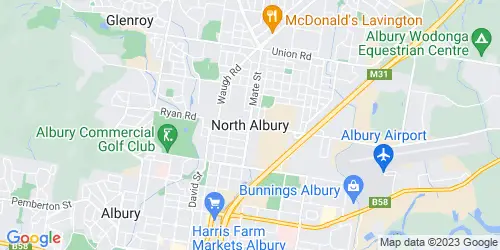 North Albury crime map