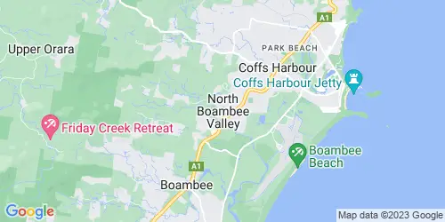 North Boambee Valley crime map