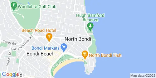North Bondi crime map