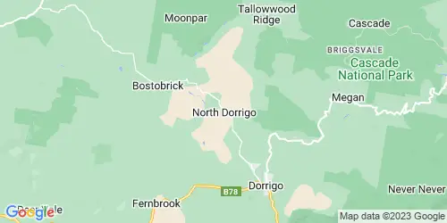 North Dorrigo crime map
