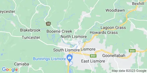 North Lismore crime map