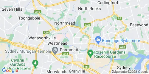 North Parramatta crime map