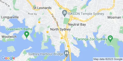 North Sydney crime map
